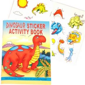 Dinosaur A6 Sticker Books 24 page