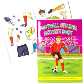 Football A6 Sticker Books 24 page
