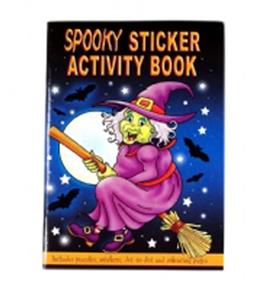 Halloween A6 Sticker Book 24 pages