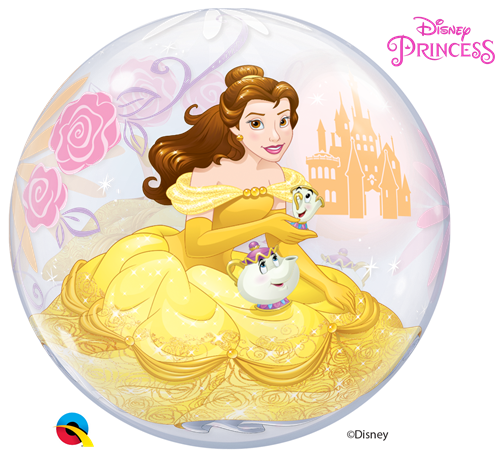 Disney Princess Belle Balloon Bubble