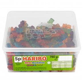 Haribo Bear Buddies Sweet & Sour Tub