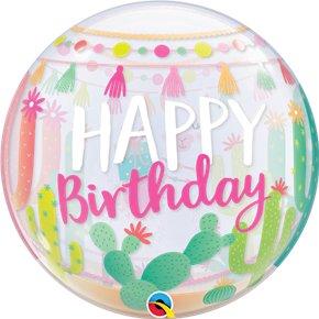 Llama BirthdayParty Bubble Balloon