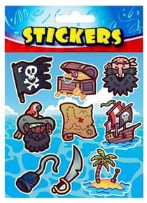 Pirate Stickers 12x11.5cm