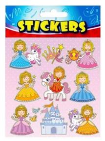 Princess Stickers 12x11.5cm